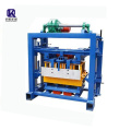 Diesel moving manual block  making machine /QT4-40 machine hollow block mold